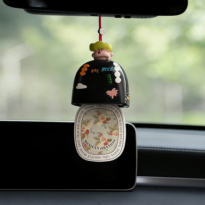Cartoon-scented hangers for car and home
