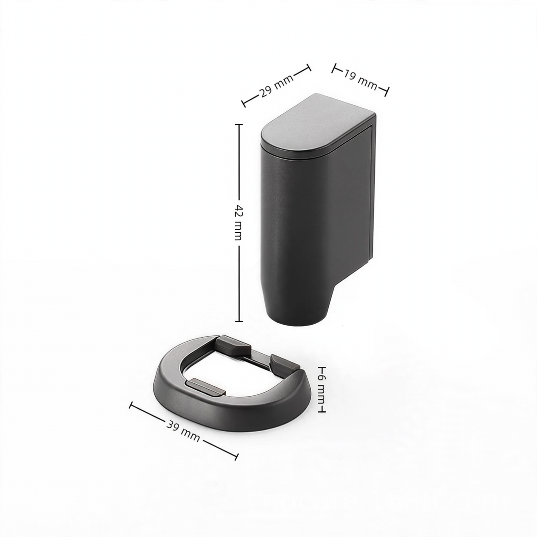 Adjustable door stop made of zinc alloy