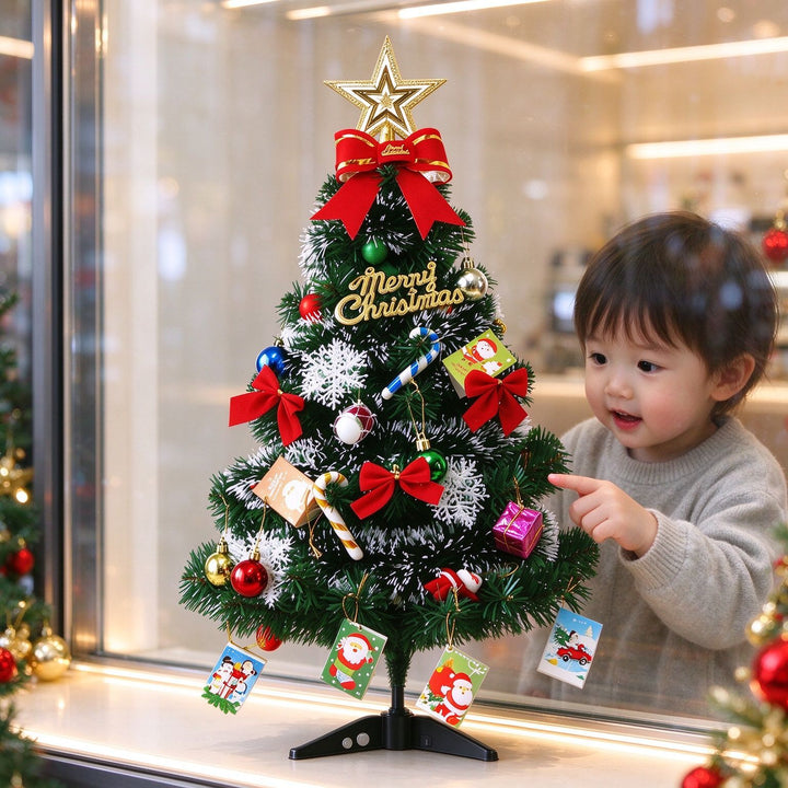 60 cm Mini Christmas Tree Set for DIY Decoration