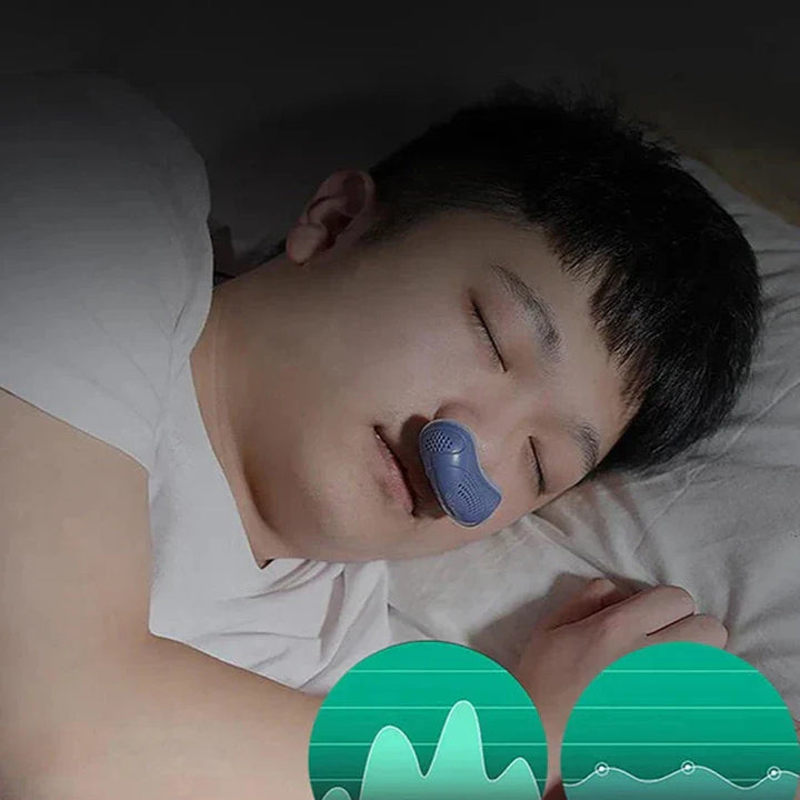 Microelectronic CPAP device against snoring Bowlift