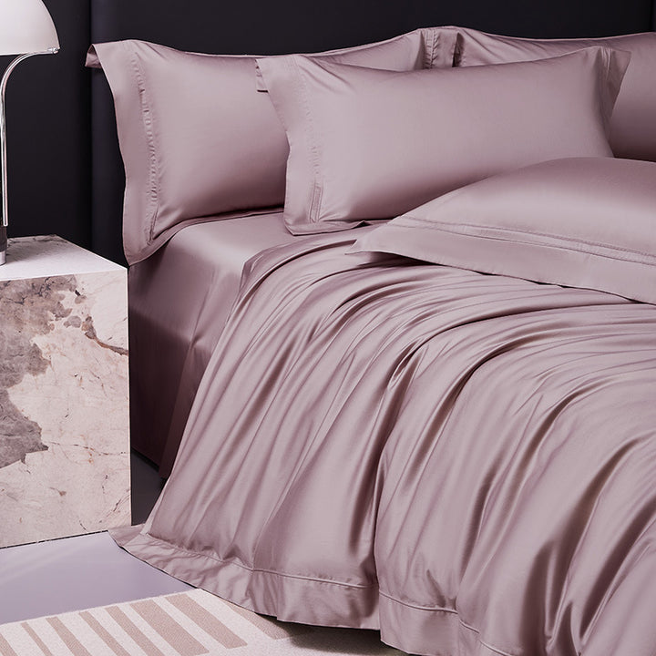 Luxurious long-staple cotton bedding set, 4-piece