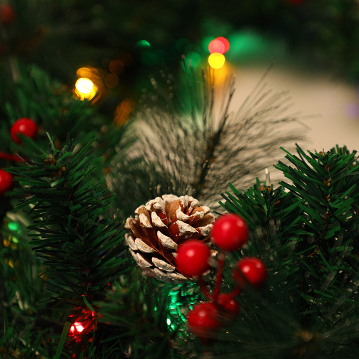 Poet Pine Garlands-Wreath with LED Lighting
