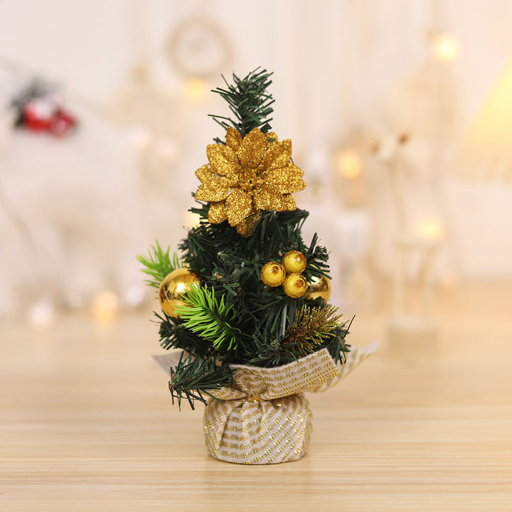 Mini Christmas tree made of PVC, 20 cm, table decoration