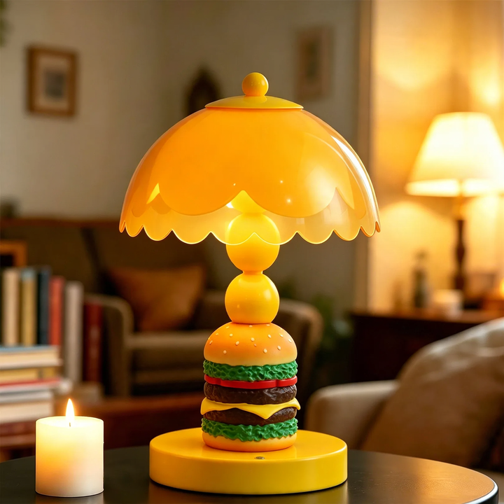Hamburger table lamp in creative design