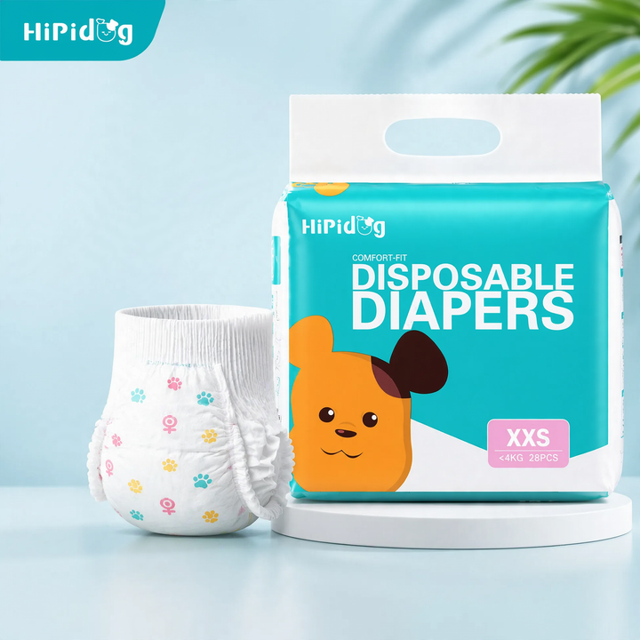 Disposable hygiene diapers for dogs