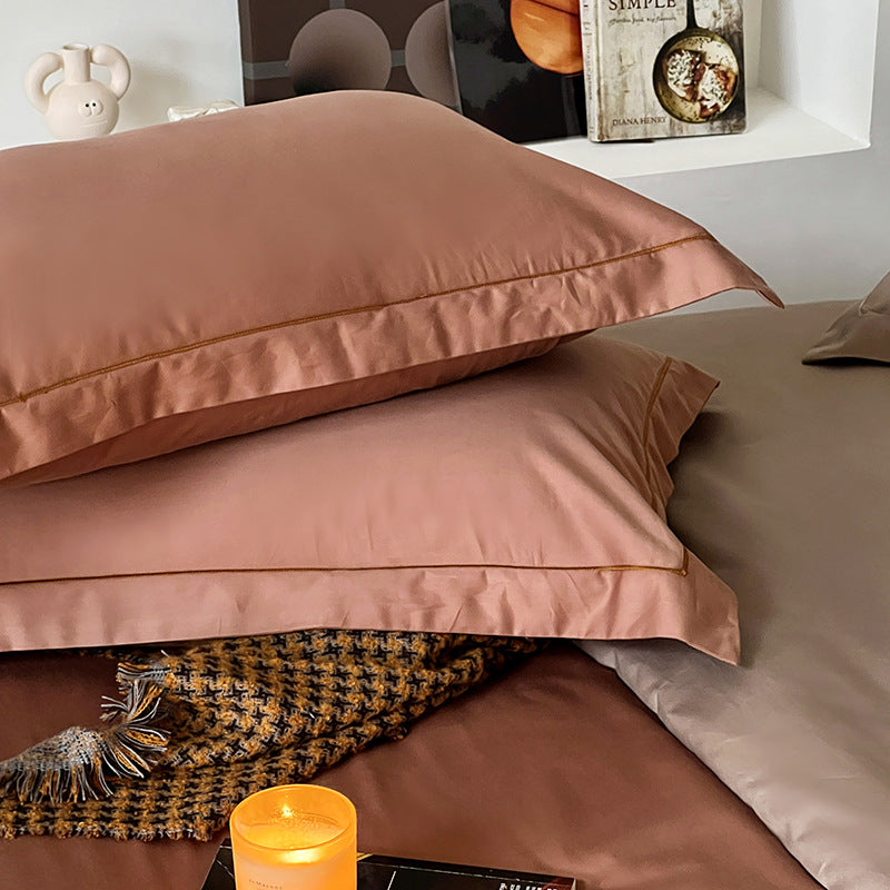 Pillowcase set made of long-staple cotton, 48x74 cm