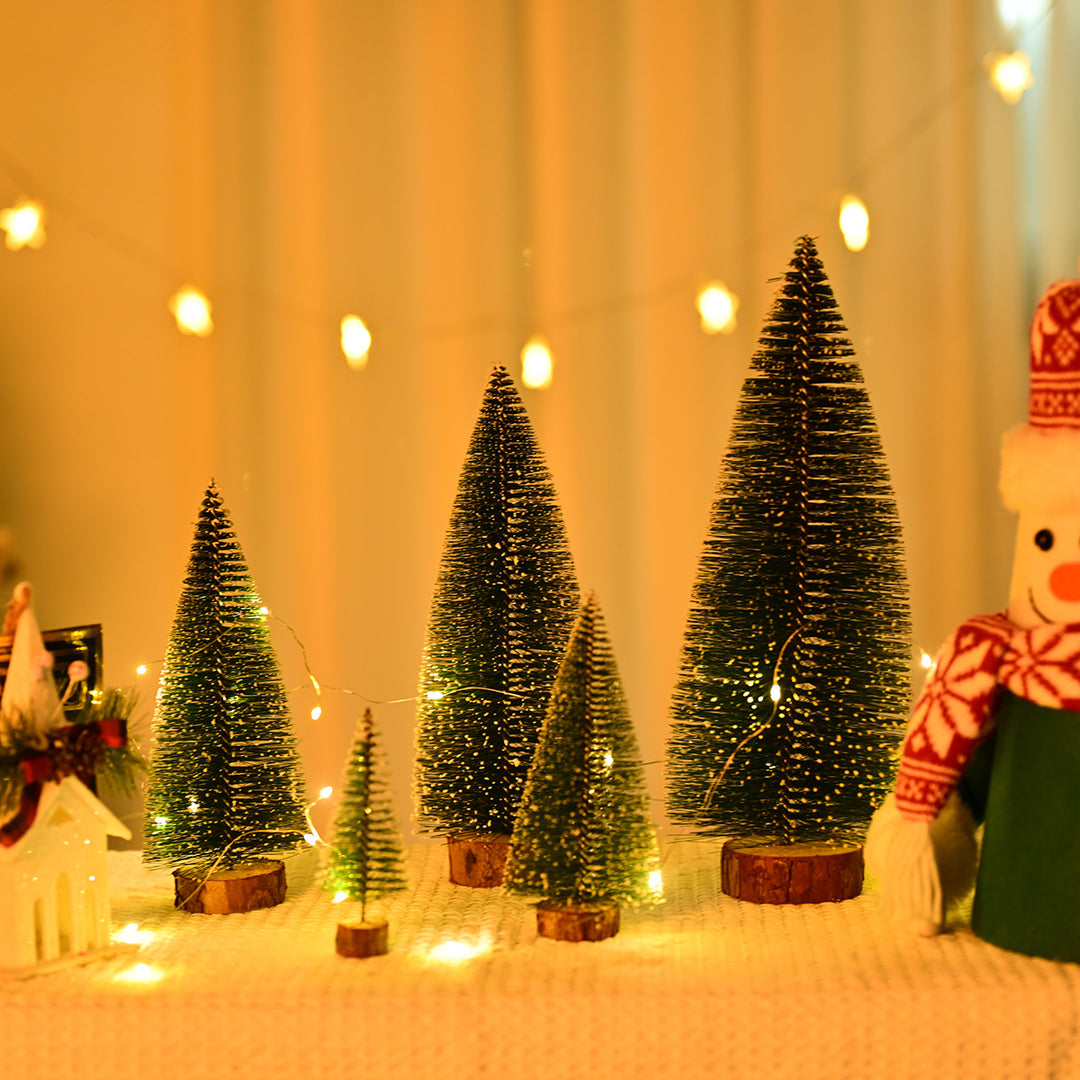 Mini Christmas tree made of pine needles, 30 cm