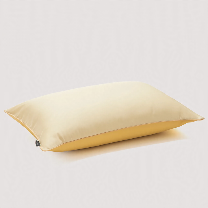 Cushion cover made of long-staple cotton, solid color