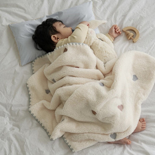 Cotton blanket for babies, 95x95 cm, cotton