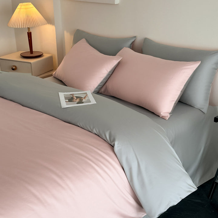 Cotton bedding set, 100 long-staple, elegant
