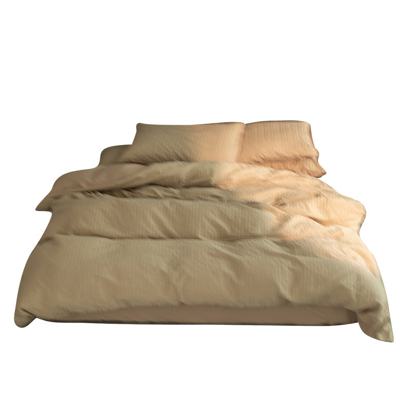 Cotton bedding set, 4-piece, year-round
