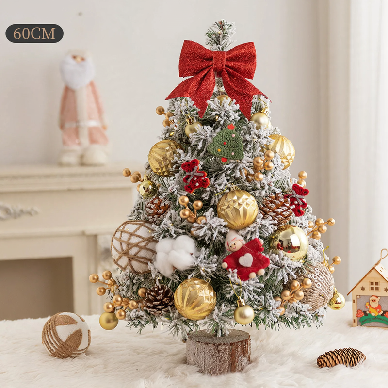 Artificial table Christmas tree with lighting
