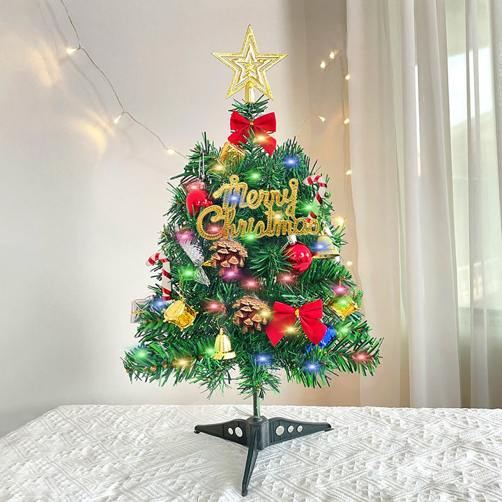 Mini Christmas tree, 50 cm, with LED lighting