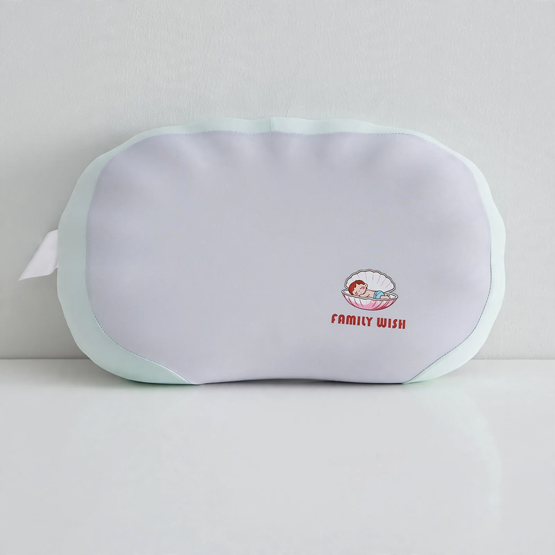 Memory foam pillows with ergonomic shape