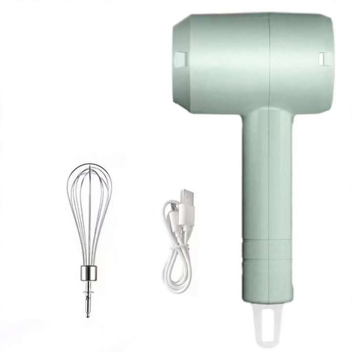 Electric milk frother, rechargeable