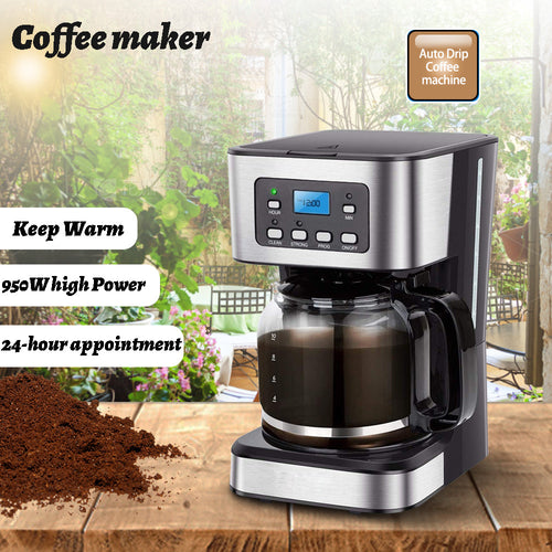 Portable coffee machine with grinder, 250 ml