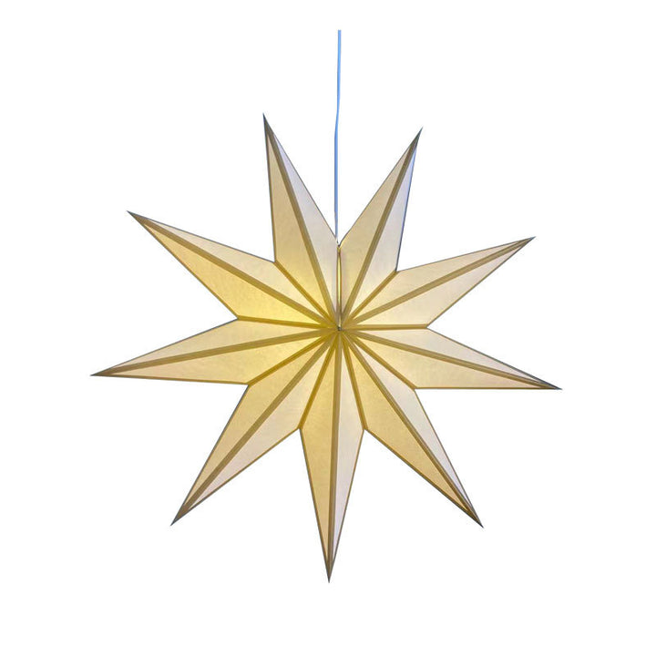 Nordic Star Lamp Shade, 9-pointed, Metal
