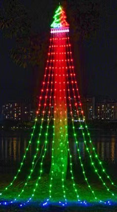 LED Star Waterfall String Lights