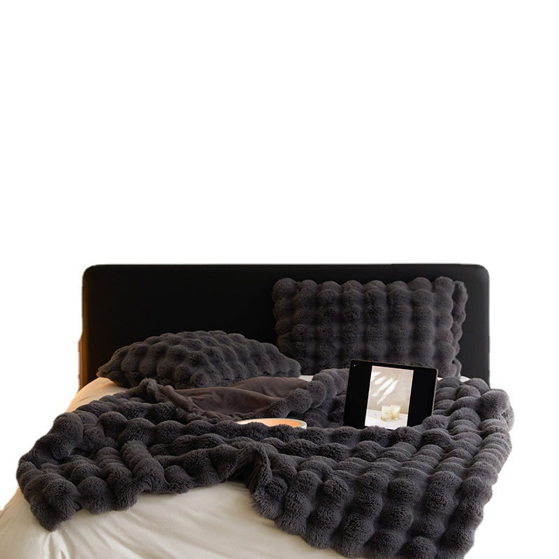 Milk fiber wool blanket, 100×160 cm or 160×200 cm