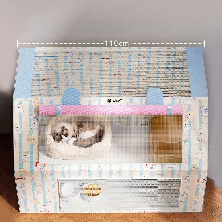 Breathable cat litter box in different sizes
