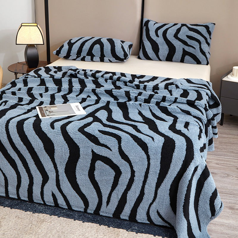 Banana leaf fleece blanket, Polyester