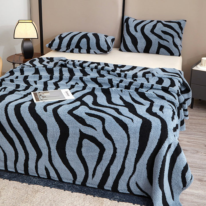 Banana leaf fleece blanket, Polyester