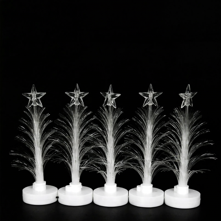 LED Fiber Optic Christmas Tree, glowing night light