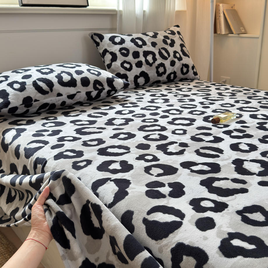 Fleece Bed Sheet, single or in set, Winter