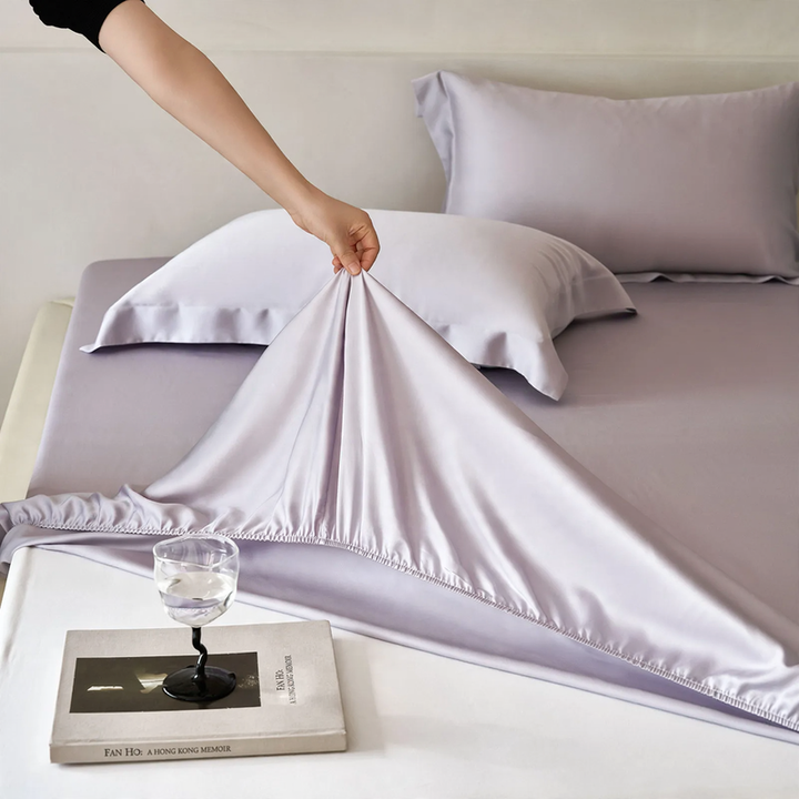 Fitted sheet made of Lyocell, 100, cooling