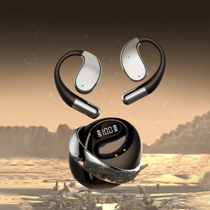 Open-Ear-Bluetooth-Headphones with AI Translation