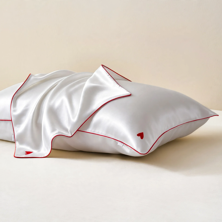 Cotton pillowcase, solid color, 48×74 cm