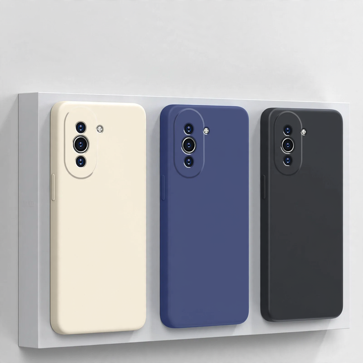 Silicone phone case with protective function