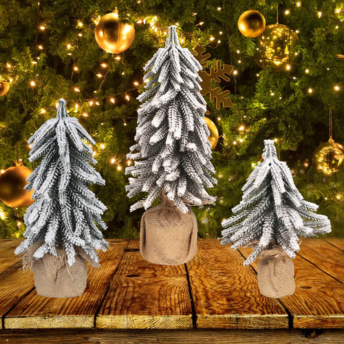 Mini Christmas tree made of PE, table decoration