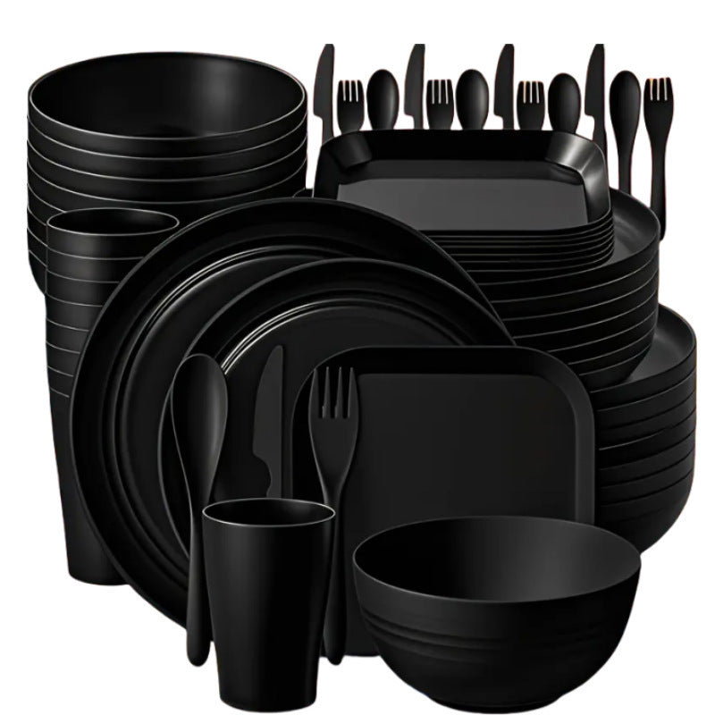 Stainless steel plate, round, 17–23 cm