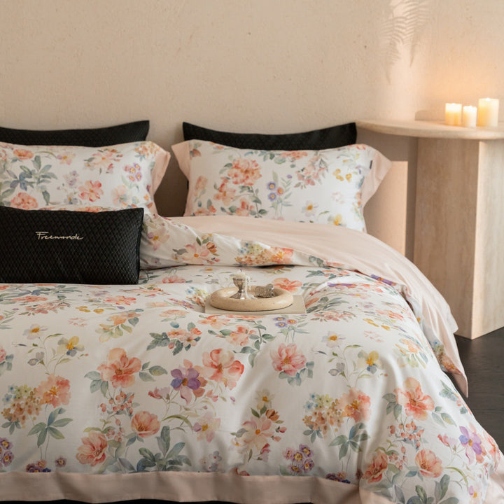 Tencel-Cotton-Bedding-Set, brushed, 4-piece