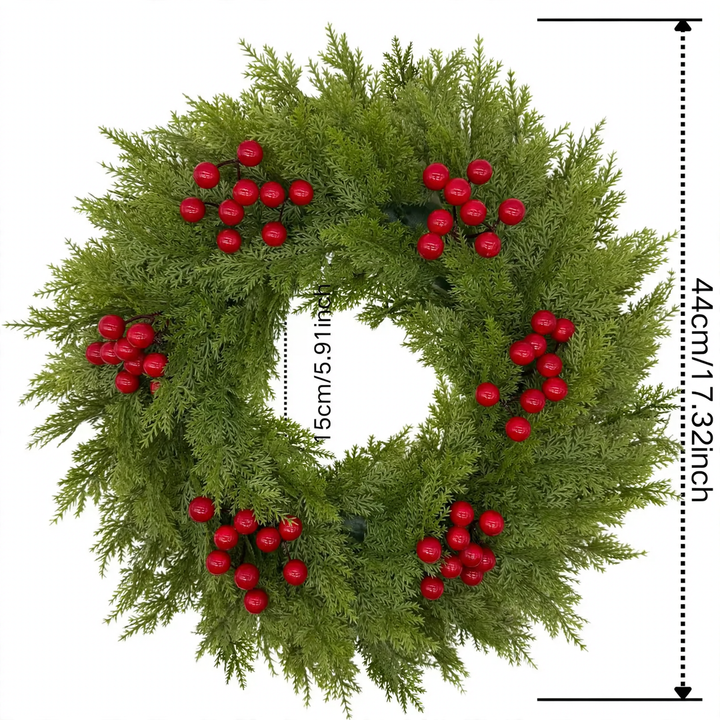 Decorative Christmas wreath for festive occasions