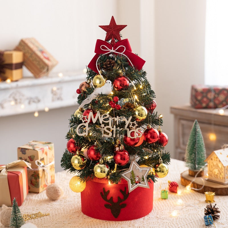 Mini Christmas Tree Set with Lighting