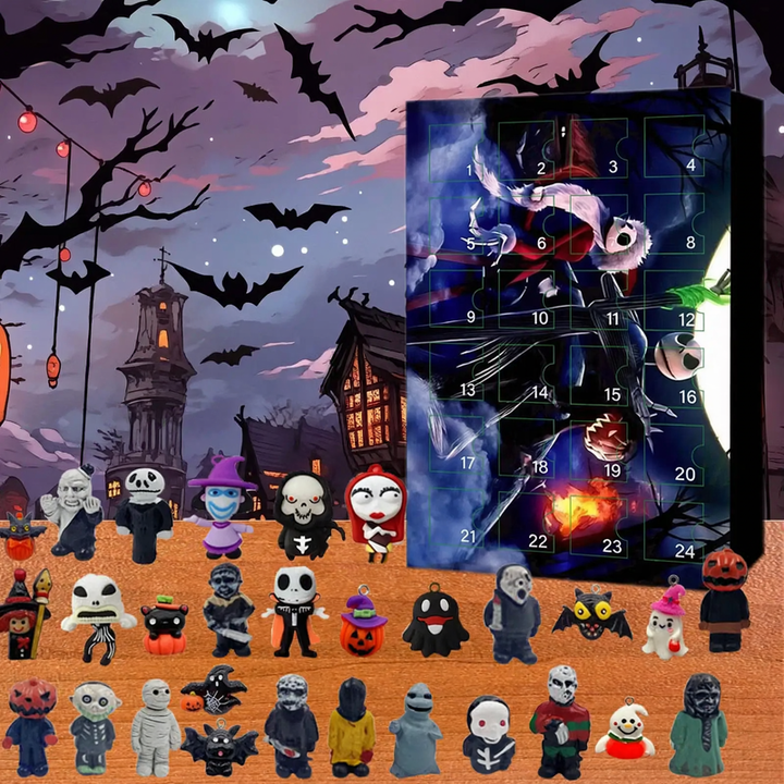Halloween Advent Calendar with Toy Surprises
