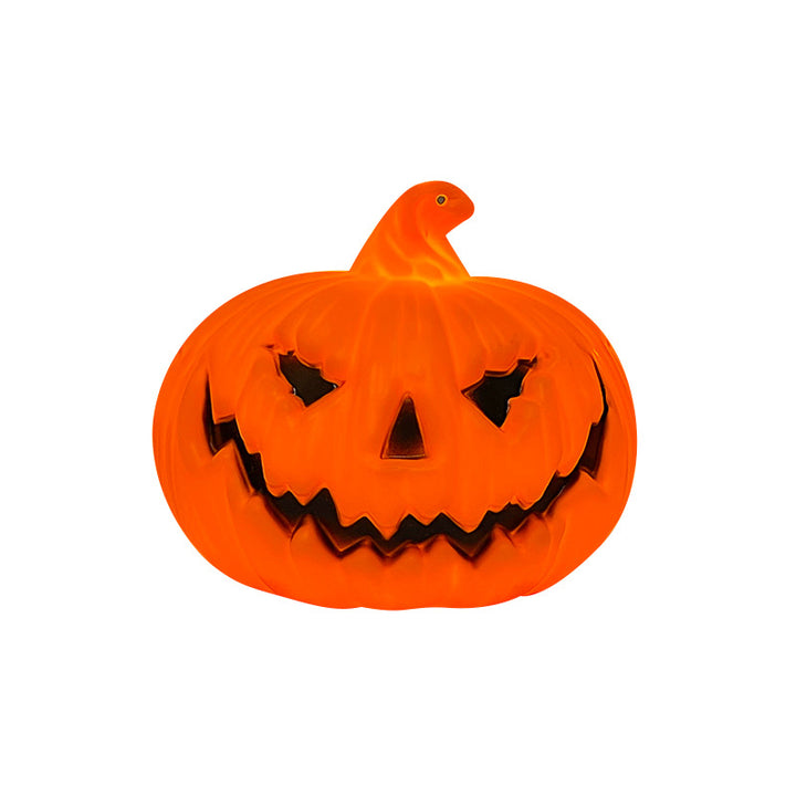 LED Pumpkin Lamp with Carry Handle for Halloween Decoration