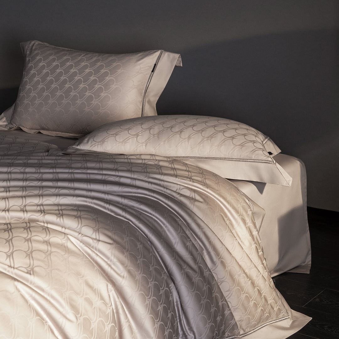 Italian Jacquard Bed Linen Set Made of Long Staple Cotton