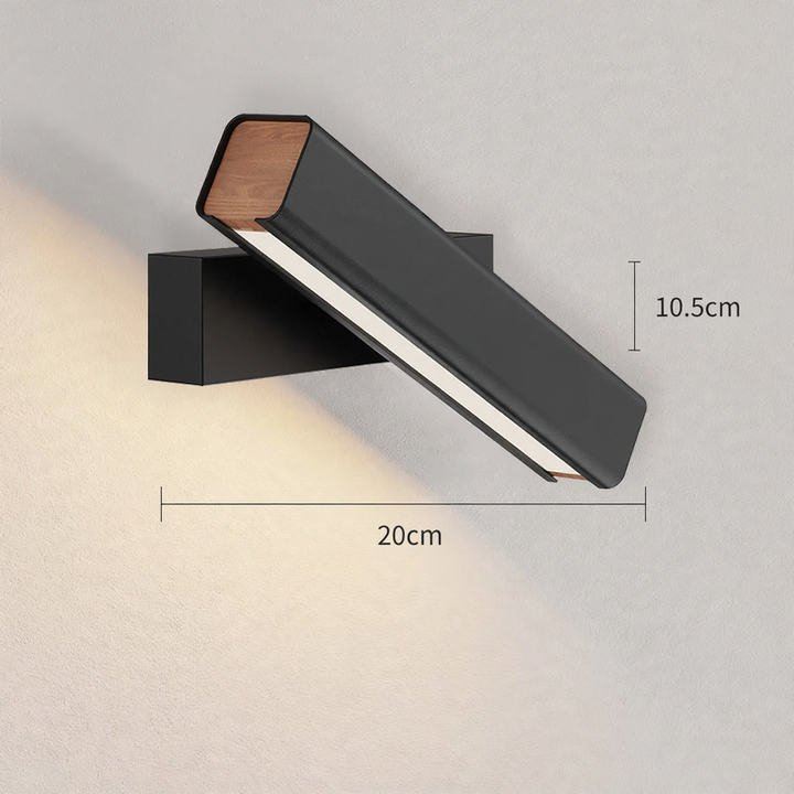 Modern LED wall light, adjustable