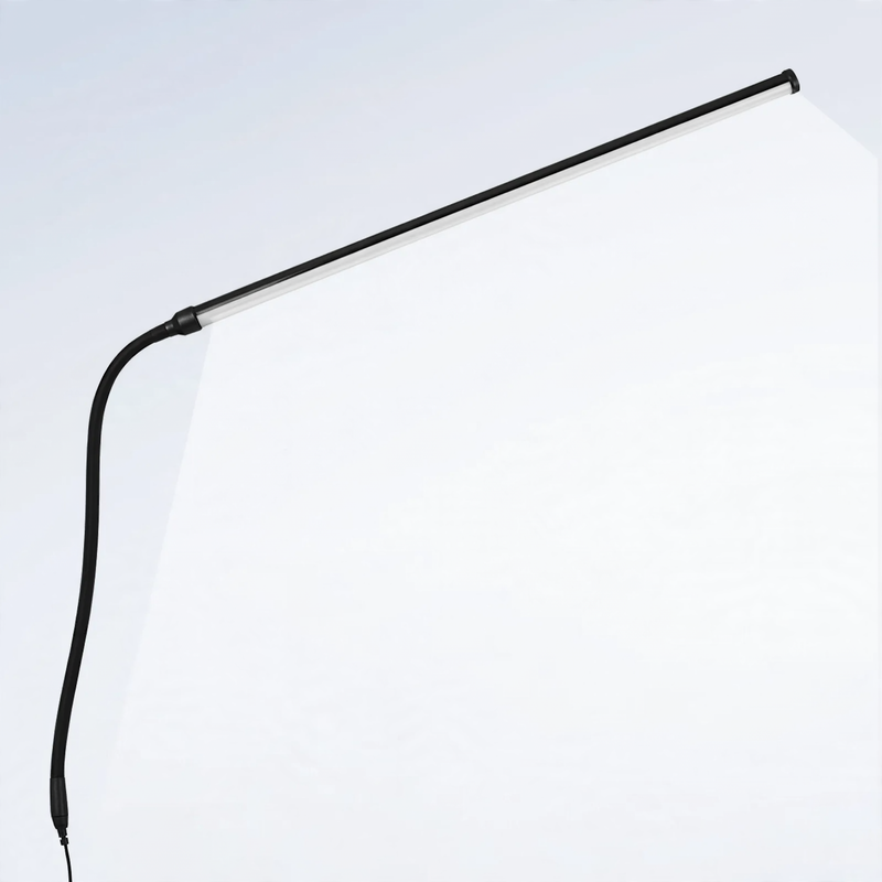Flexible clamp light with full spectrum light