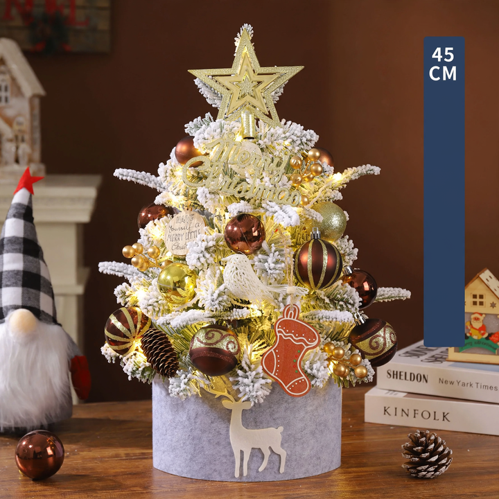 Mini Christmas tree for the table, 45-60 cm, flocked