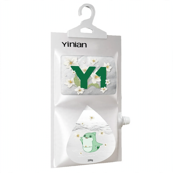 Hanging scent dehumidifier bag