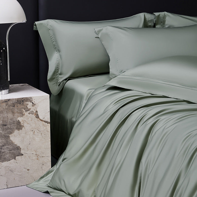 Luxurious long-staple cotton bedding set, 4-piece