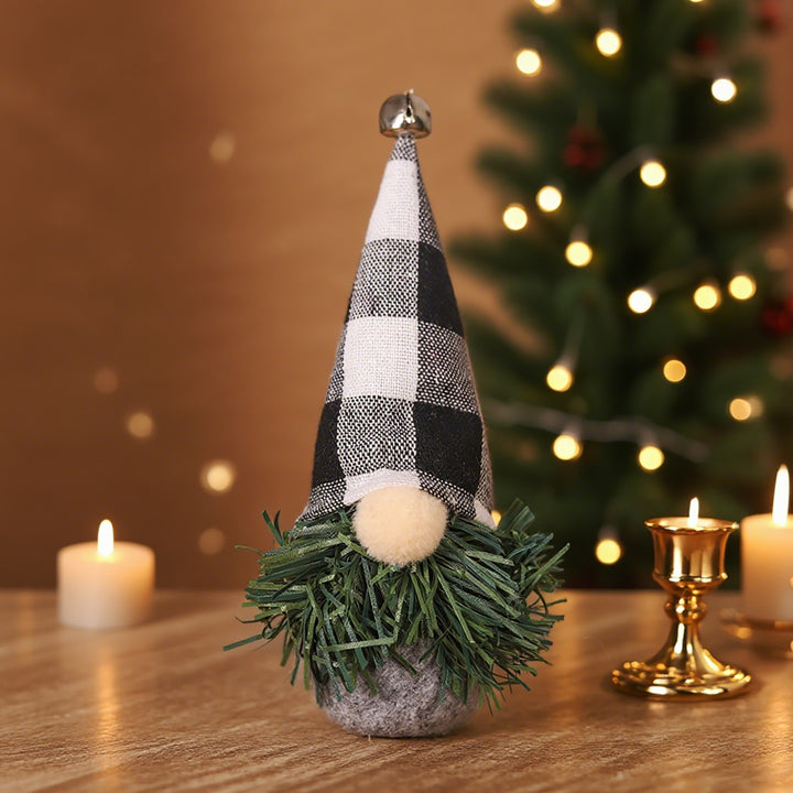 Standing Christmas Elf Figure with Star Hat