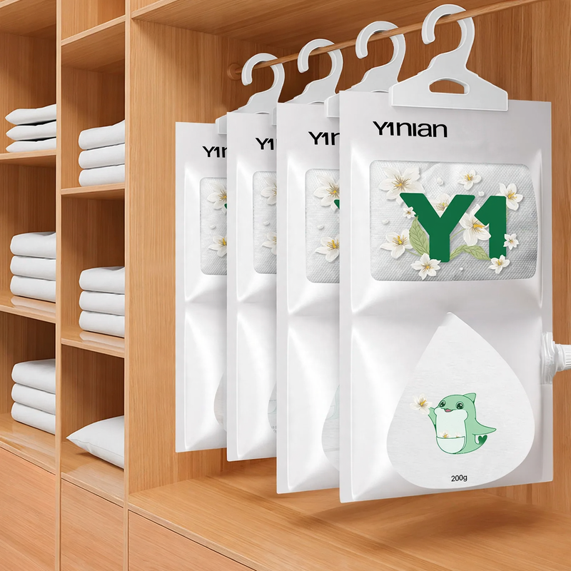 Reusable Dehumidifier Bag for Hanging