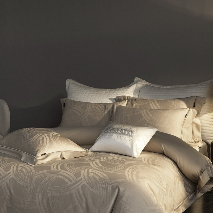 Italian Jacquard Bed Linen Set Made of Long Staple Cotton