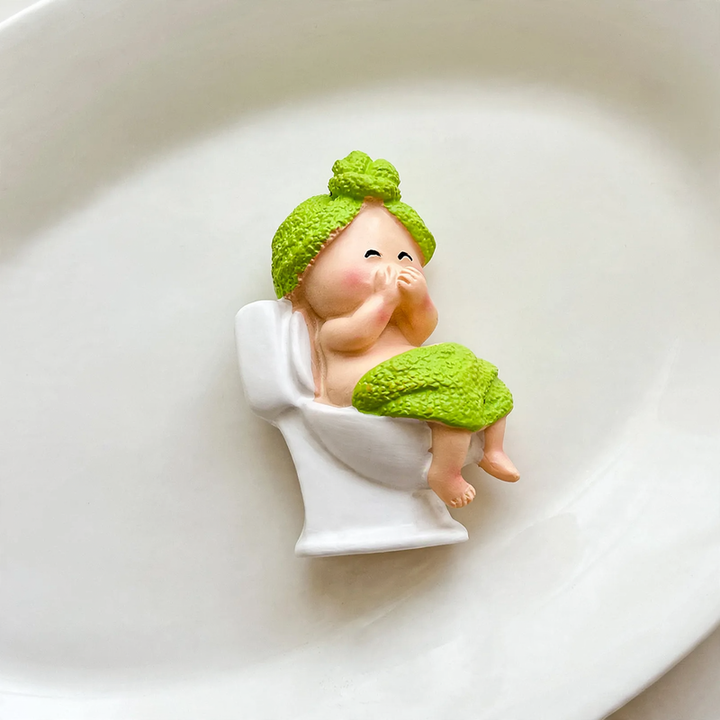 3D refrigerator magnets, resin