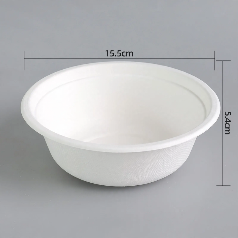 Disposable paper container, biodegradable
